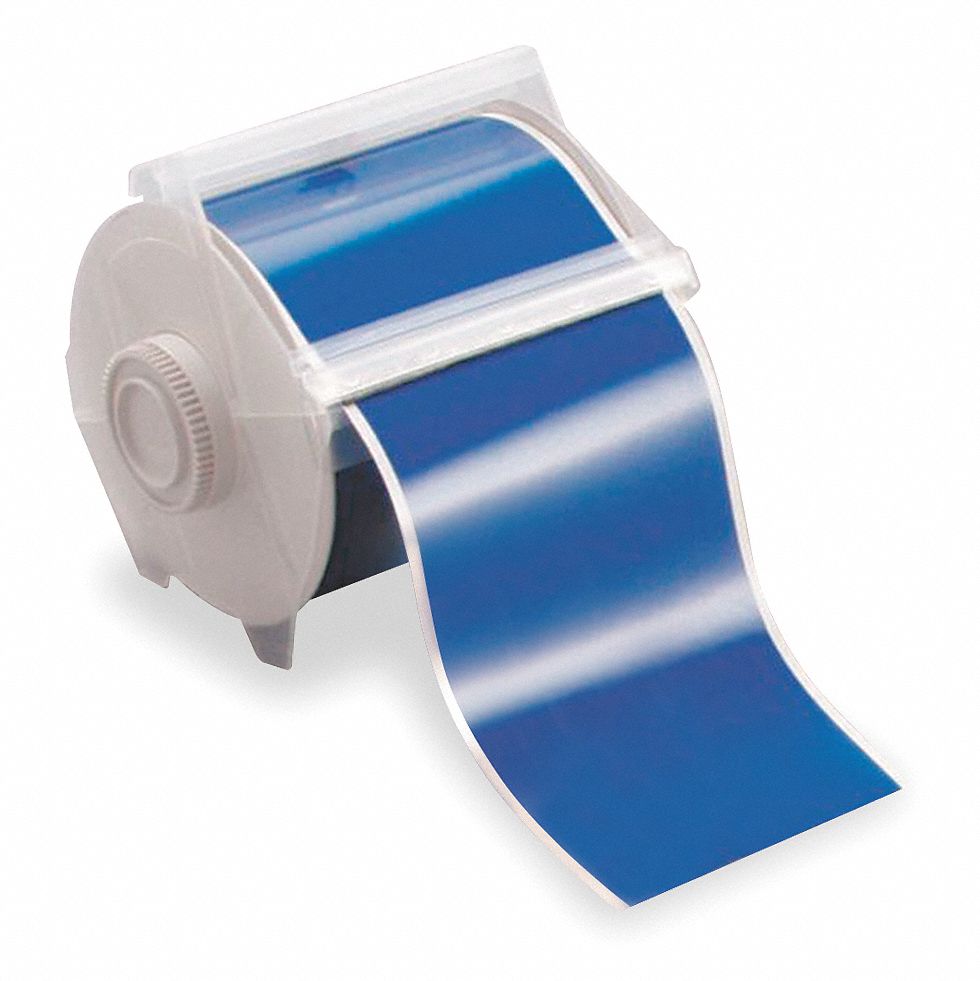 Tape, Blue, 100 ft. L, 4 In. W