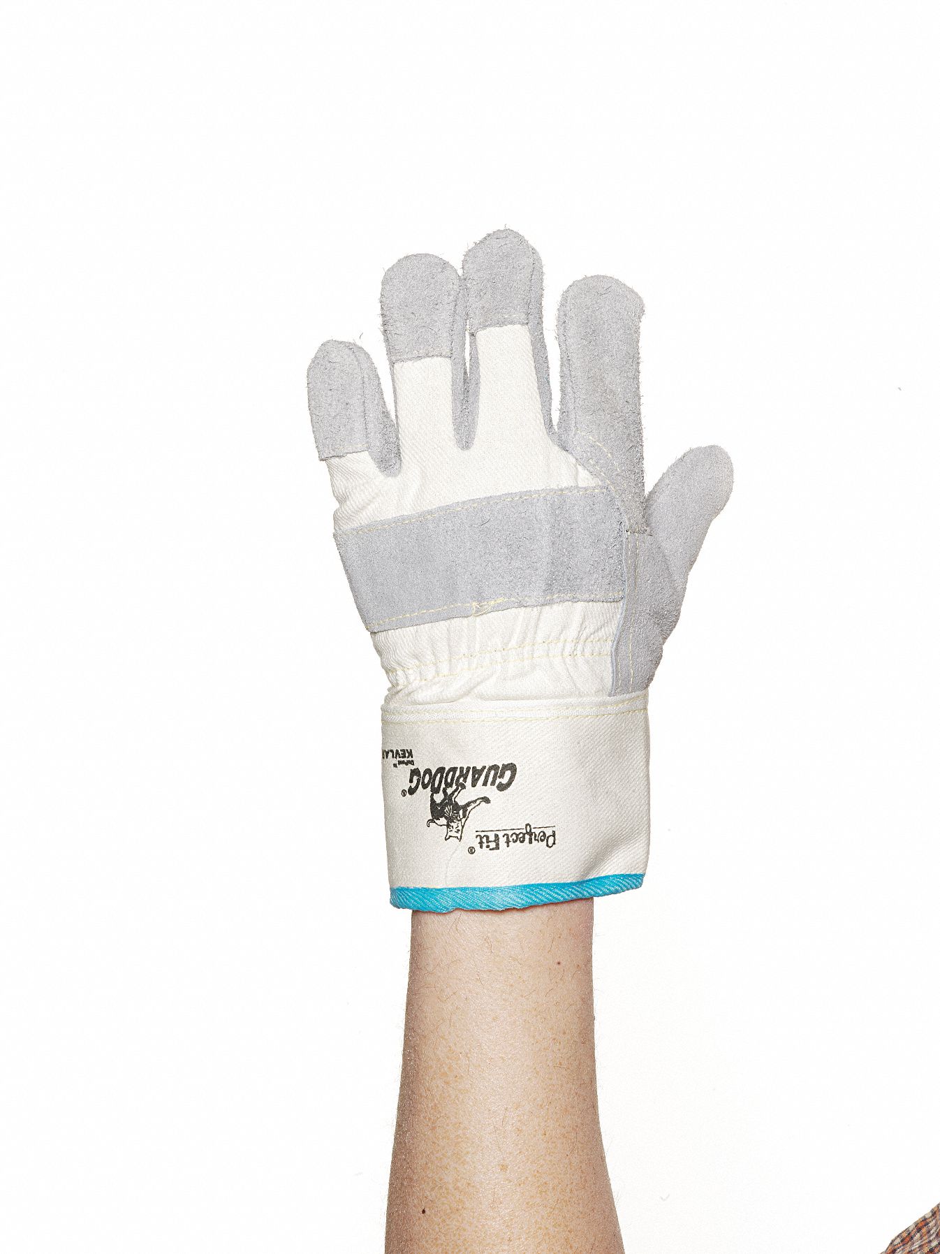 Cut Resistant Gloves, Gray/White, 2XL, PR