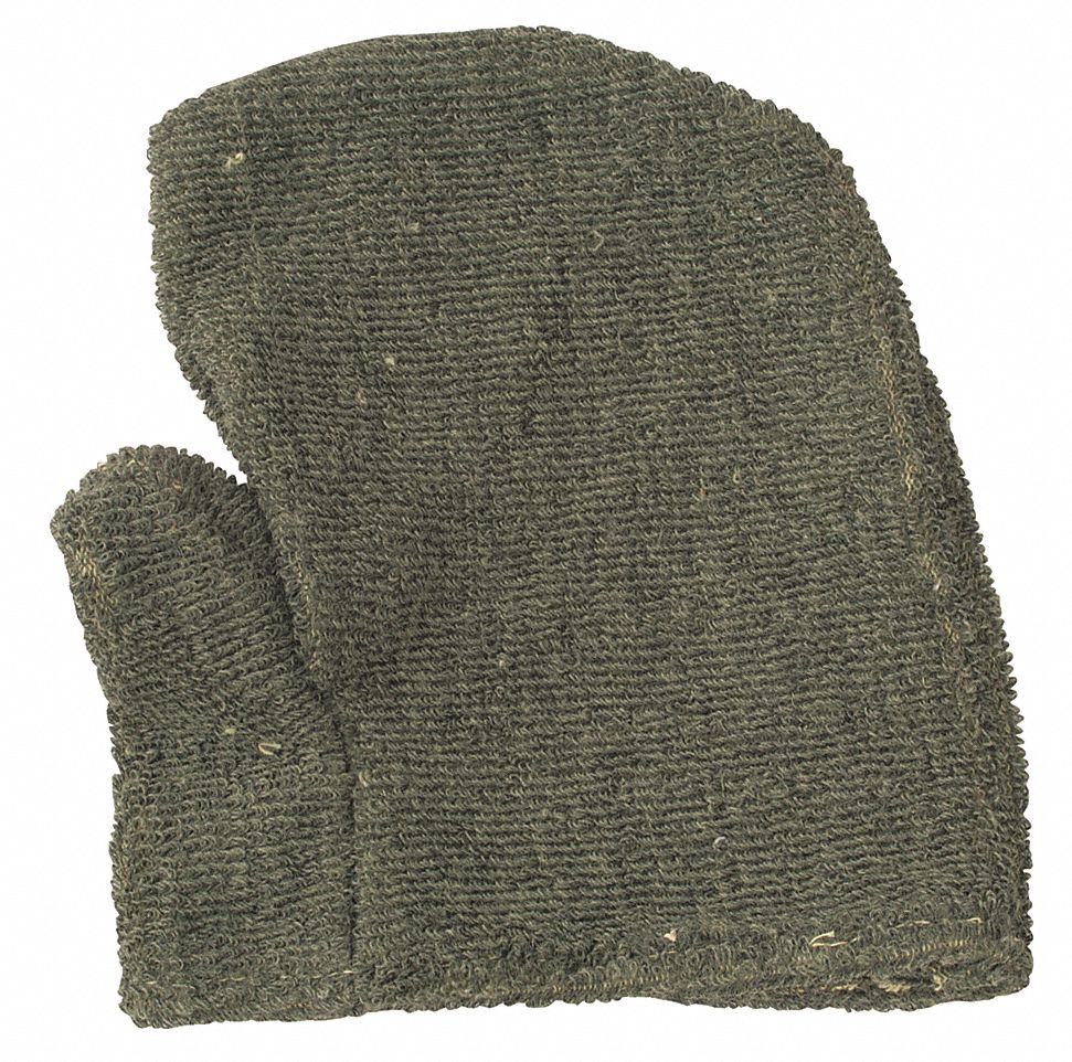 Mitten Cover, Green, Carbon Kevlar, PR