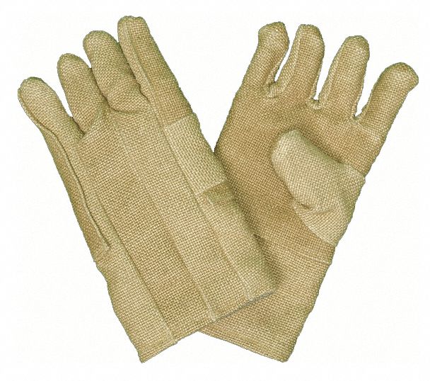 Heat Resistant Gloves, Tan, ZetexPlus, PR