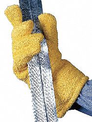 Heat Resist. Gloves, Yellow, Univ., PR