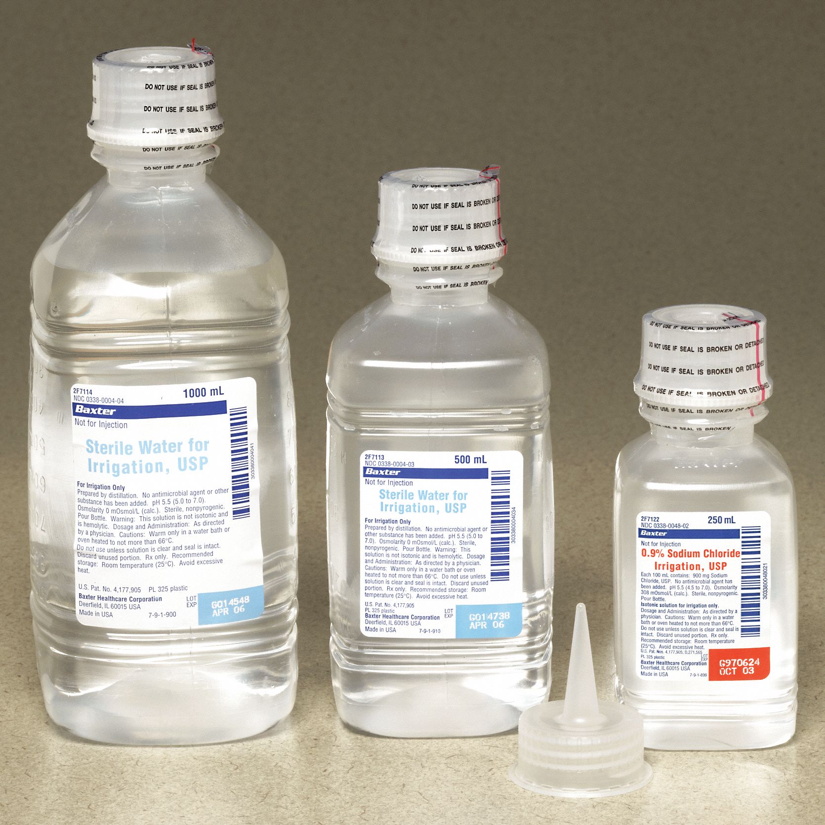 Sterile Water, 1000 mL