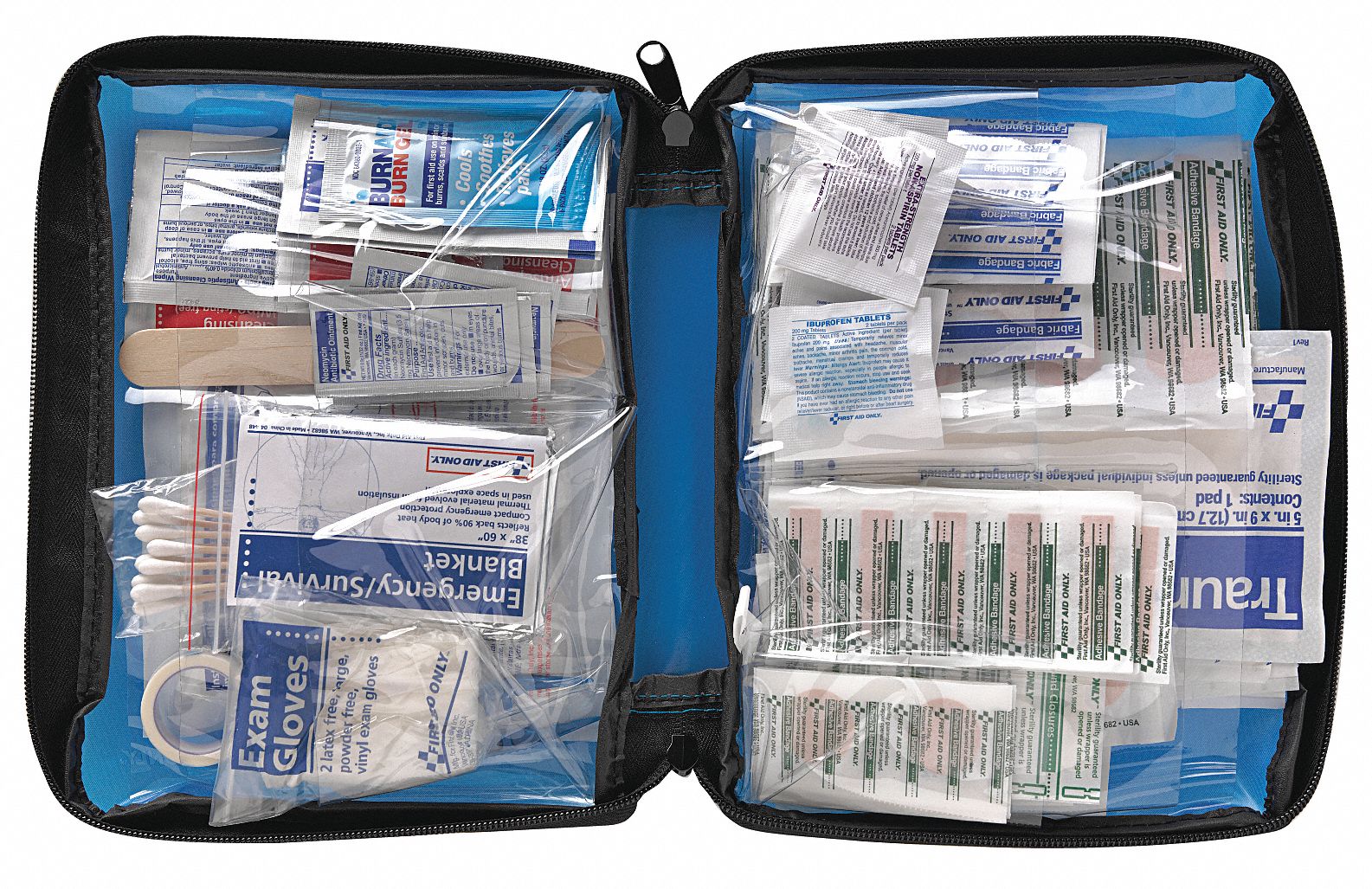 First Aid Kit, All Purpose, 200pc