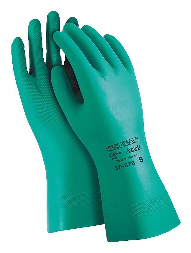 Chemical Resistant Glove, 15 mil, Sz 8, PR
