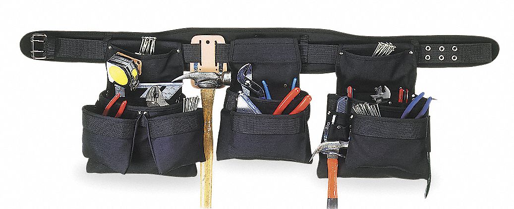 Apron, 18 Pocket, Poyester, 29-46 In
