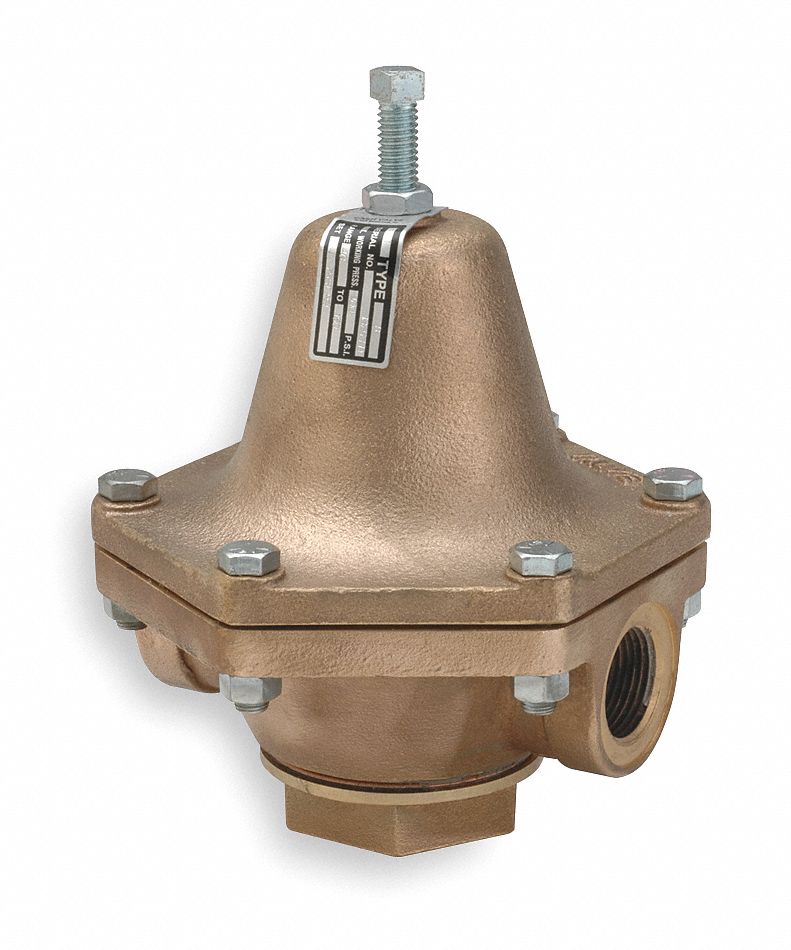 Pressure Regulator, 3/4 In, 2 To 20 PSI