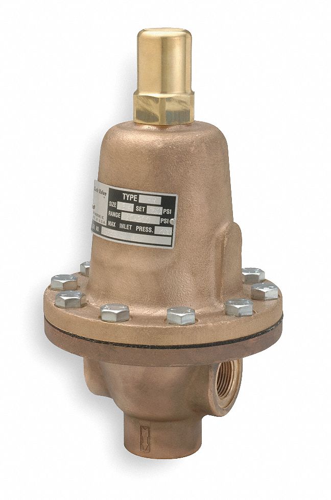 Back Pressure Valve, Bronze, 1/2 In
