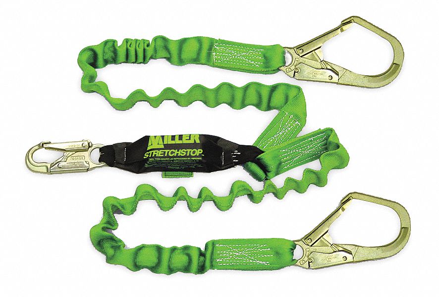 Lanyard, 2 Leg, Polyester, Green