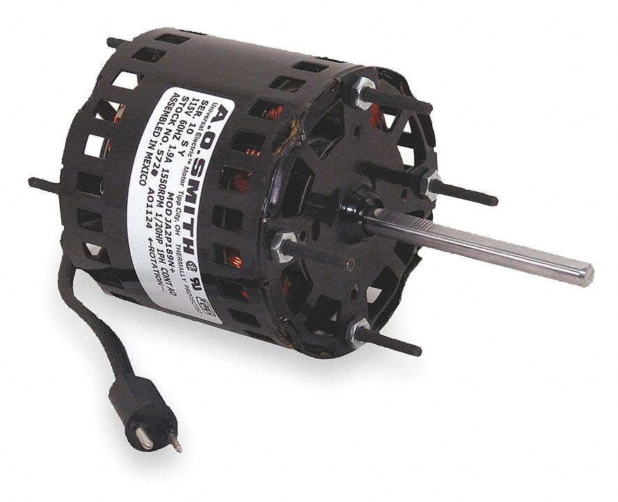 Motor, Sh Pole, 1/20 HP, 1550, 115V, 3.3, OAO