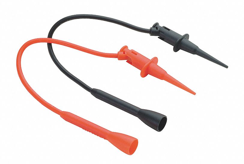 Surface Mount Grabbers, 6 In. L, 3A, 300VDC