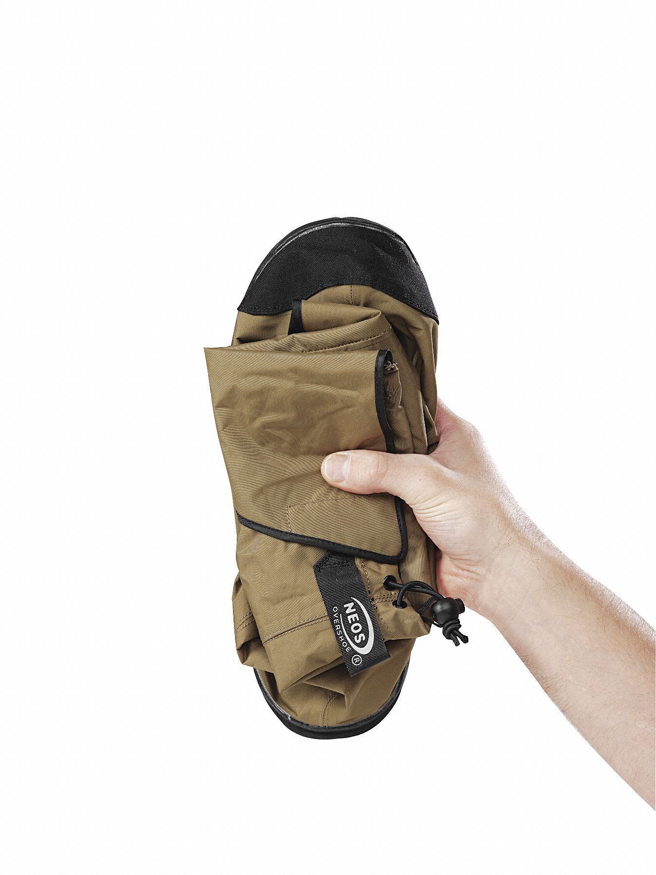Overboots, Nylon, Khaki, Fits 7.5-9, PR