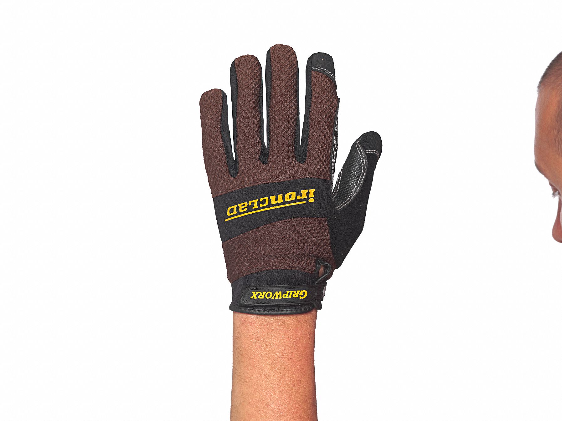 Mechanics Gloves, Black, S, PR