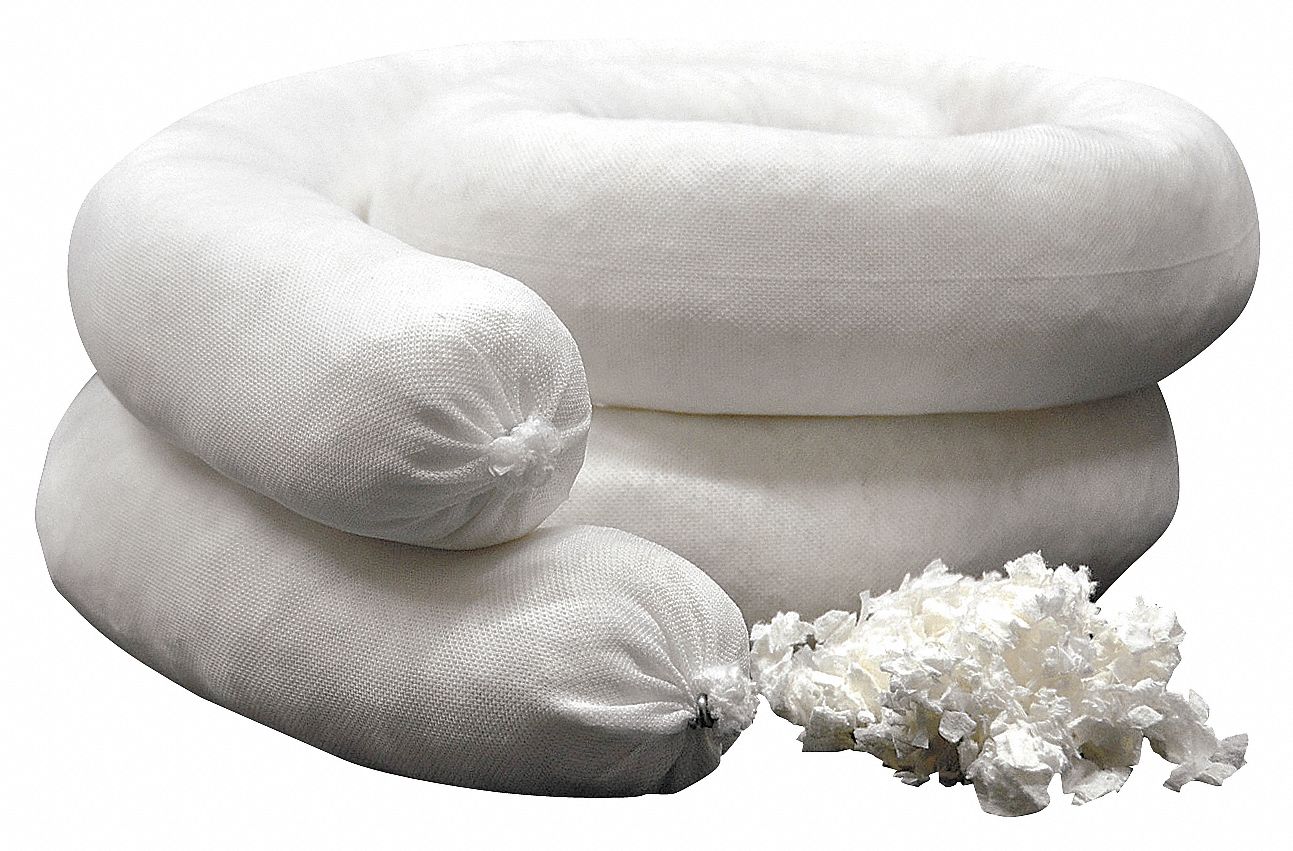 Absorbent Sock, 36 gal., 48 In. L, PK 15