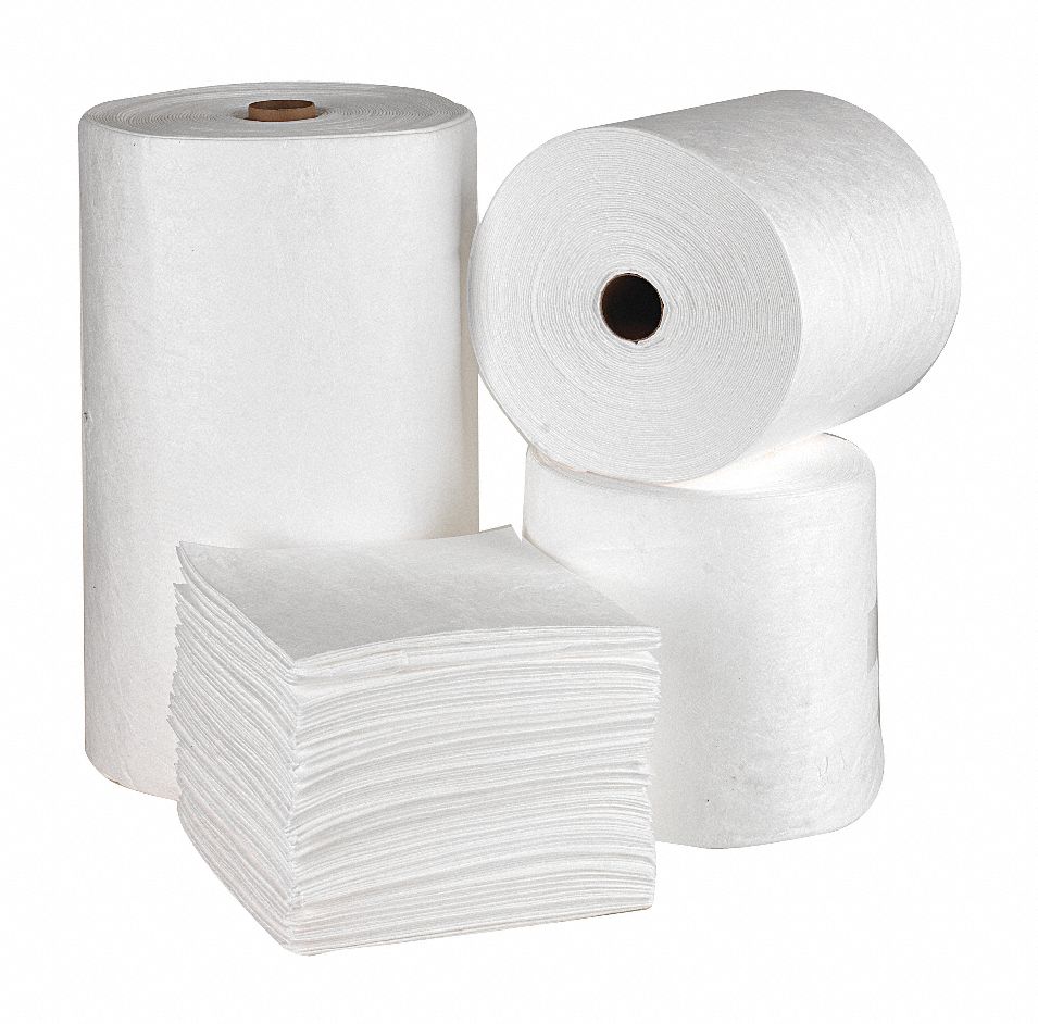 Absorbent Roll, 54 gal., 16 In. W, PK 2