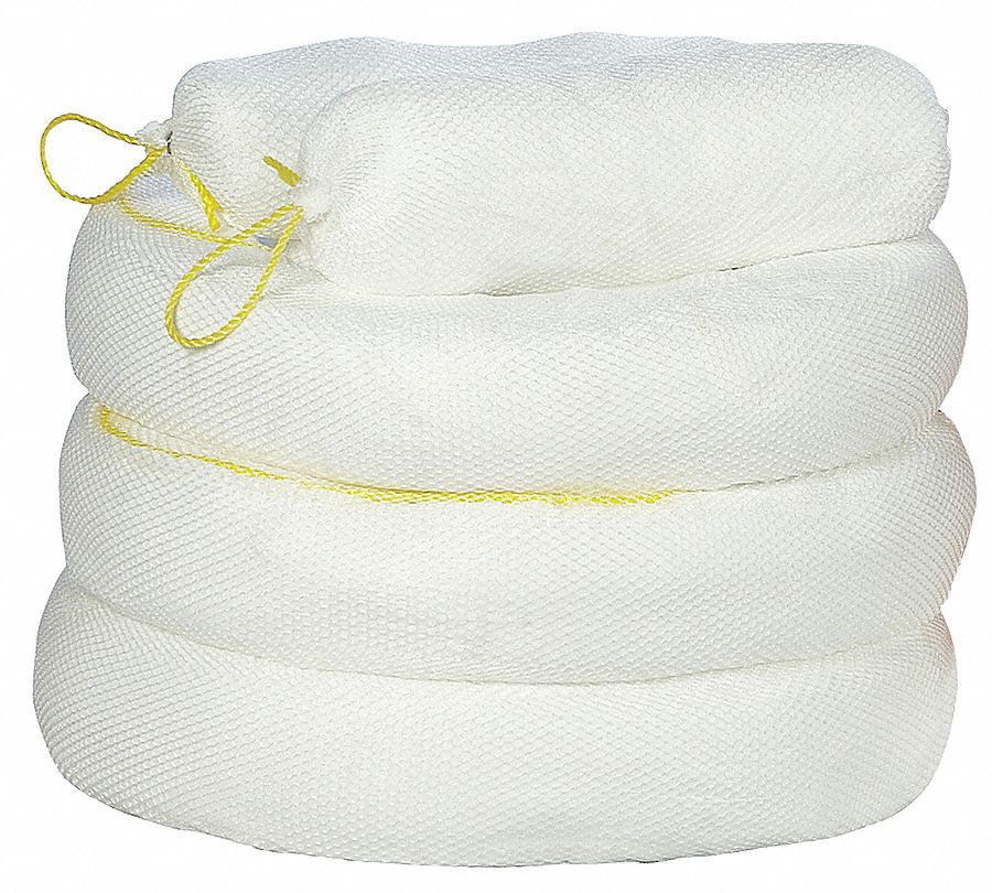 Absorbent Boom, 56 gal., 120 In. L, PK 4