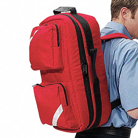 First Aid Kit Trauma Bag, Red