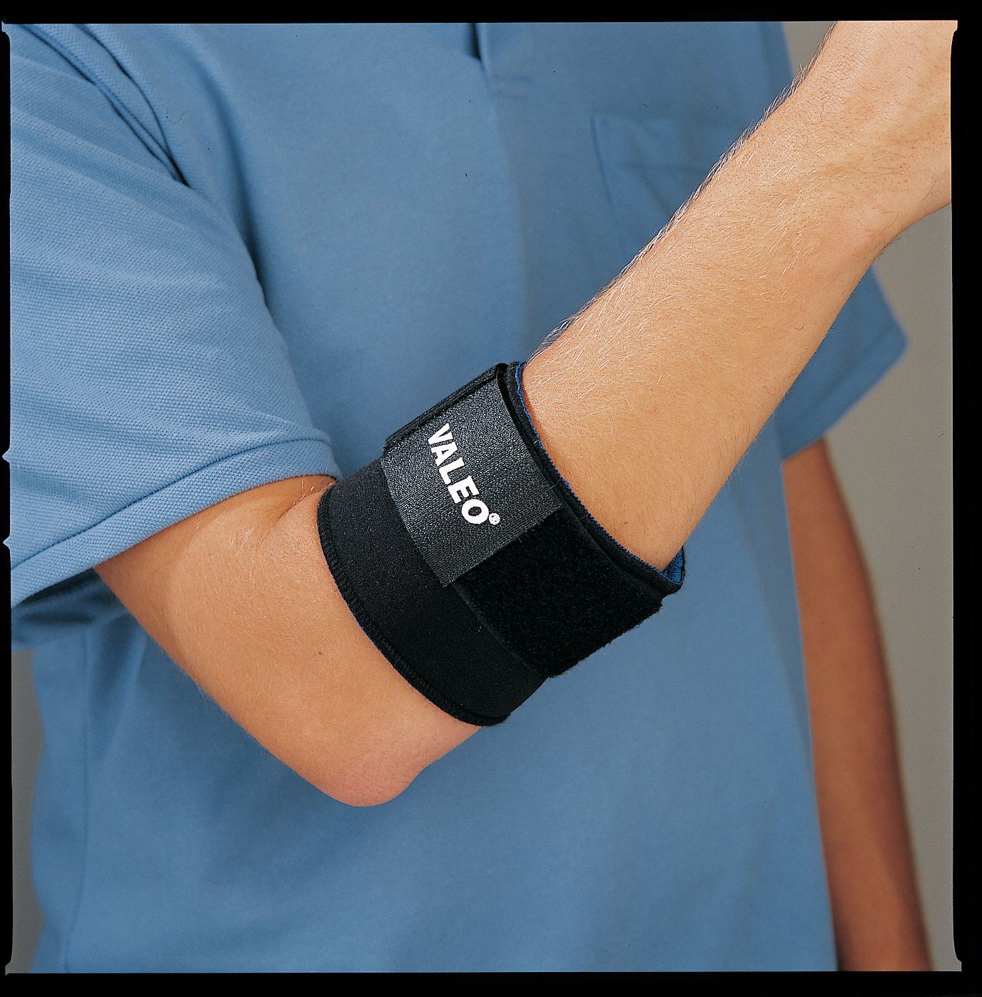 Elbow Support, S, Black, Single Strap