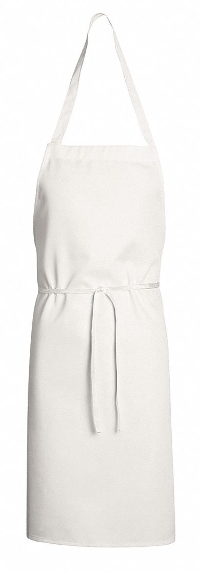 Disposable Apron, White, Universal