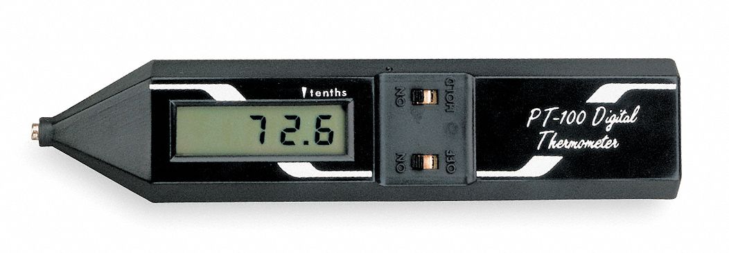 Precision I.C. Thrmetr, -40to199.9F, LCD