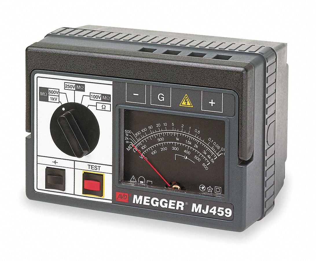 Battery Operated Megohmmeter, 100/1000VDC