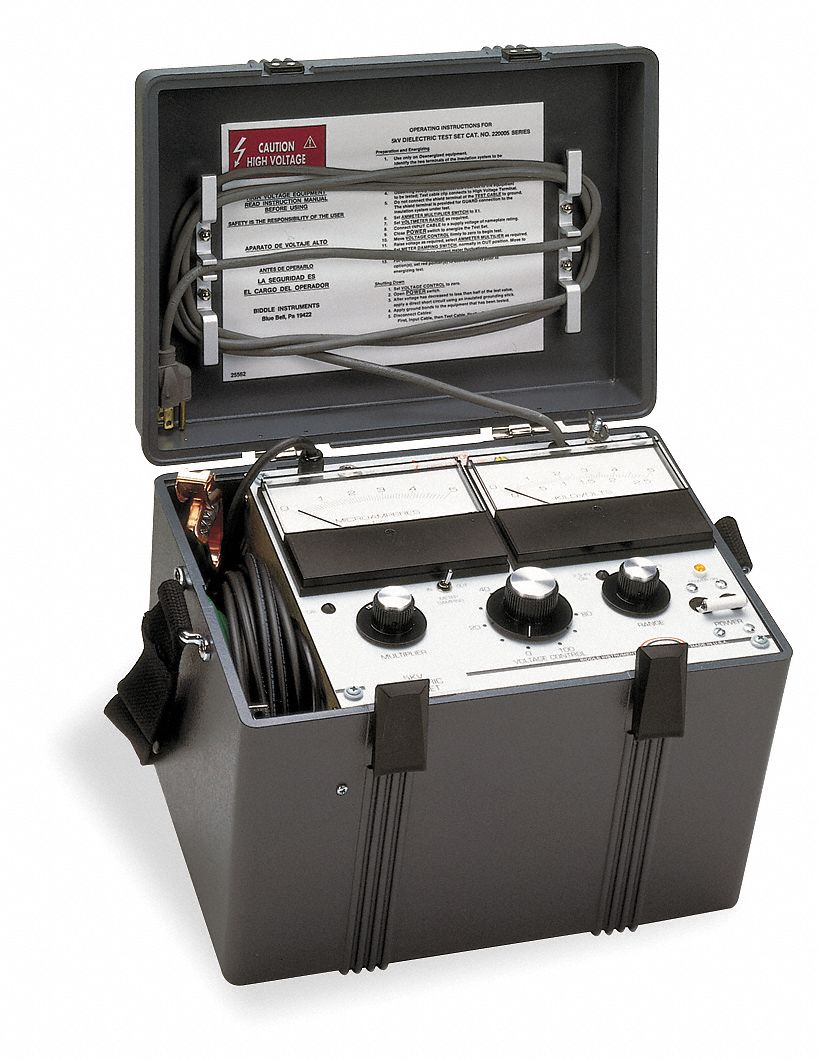 AC Operated Megohmmeter, 5000VDC