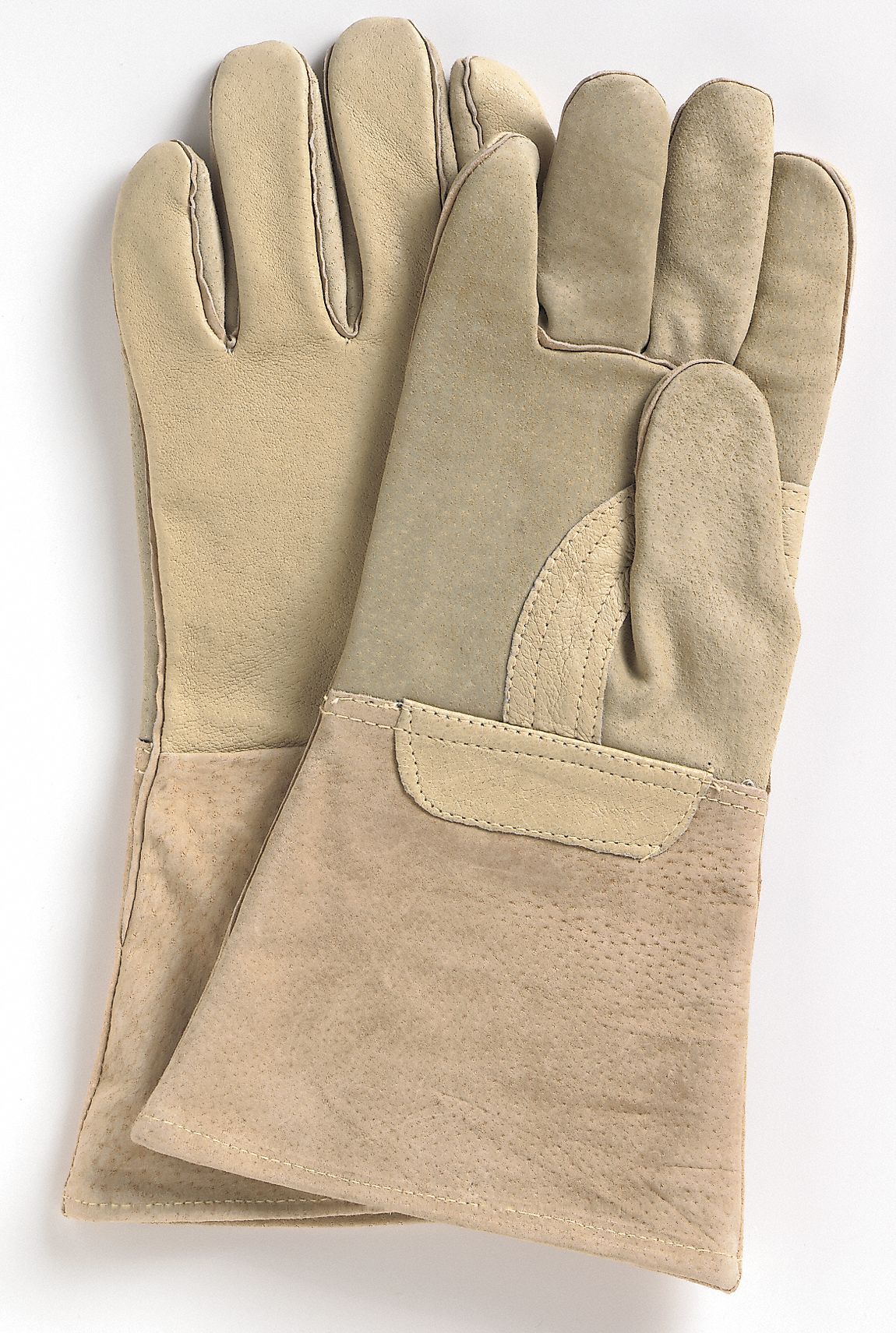 Welding Gloves, MIG, L, 14 In. L, PR