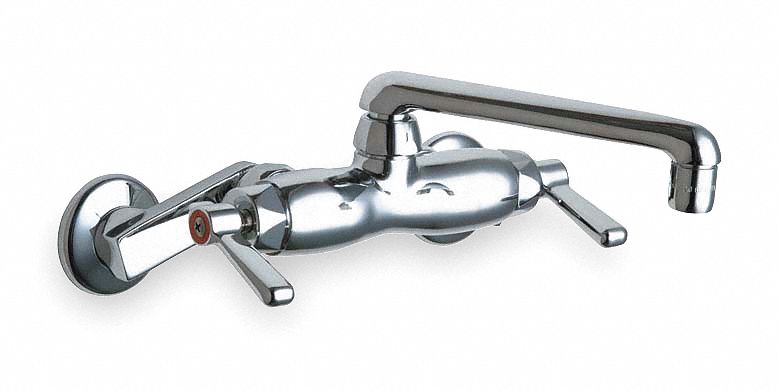 Service Sink Faucet, 2 Handle, Blade
