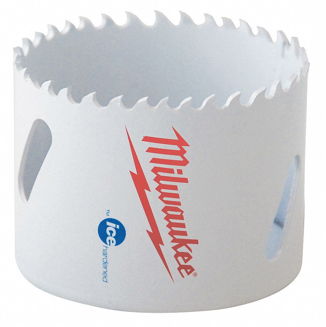 Ice Hardened Hole Saw, Bi-Metal, 1-3/8 In