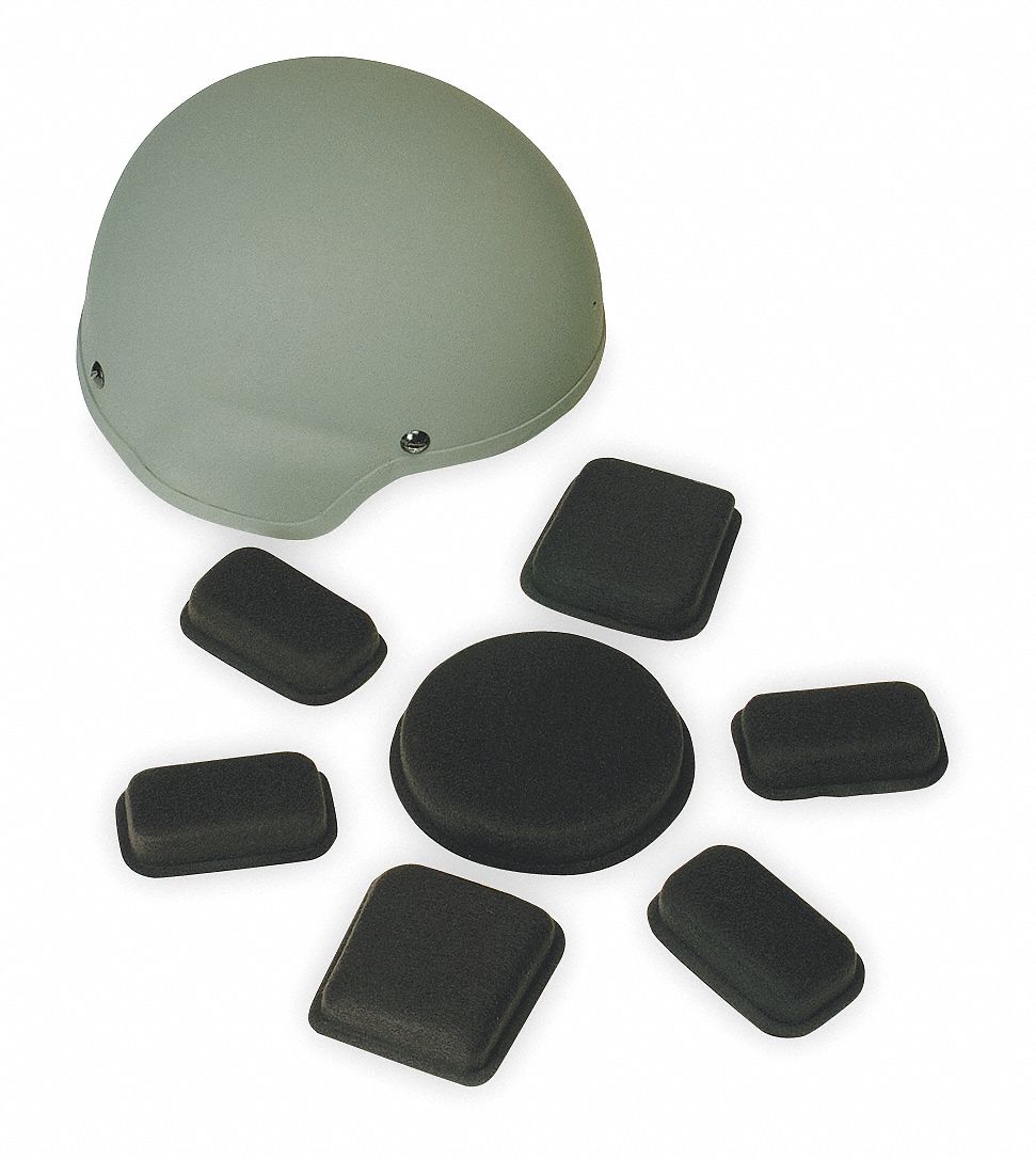Hard Hat Pad Kit, Size 4, 1/2in.Thickness