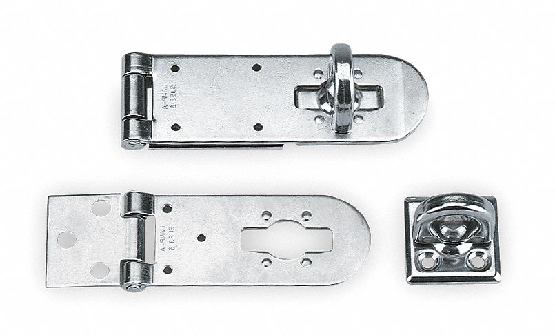 Hasp, Rotating Eye, Stainless Steel