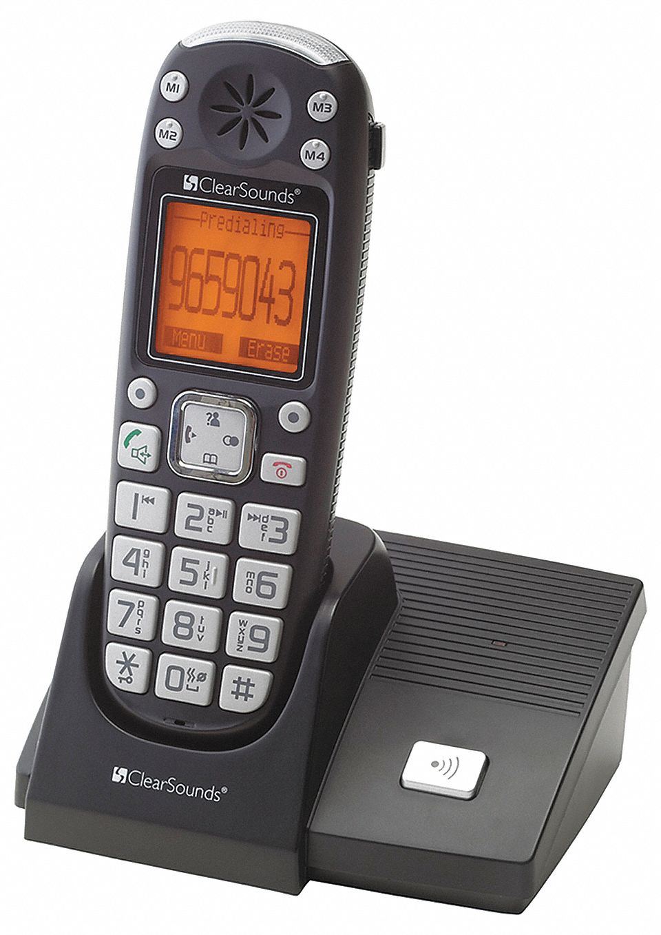 Telephone, Cordless, Blk