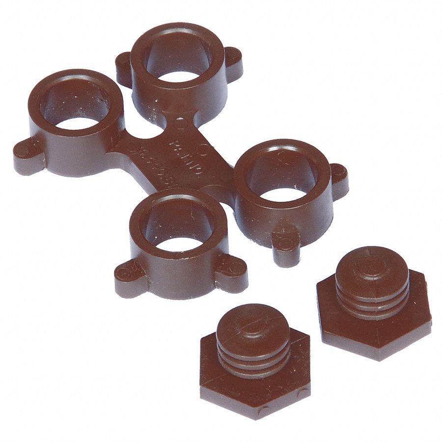 Side Connector, Brown, For 36 In Mat
