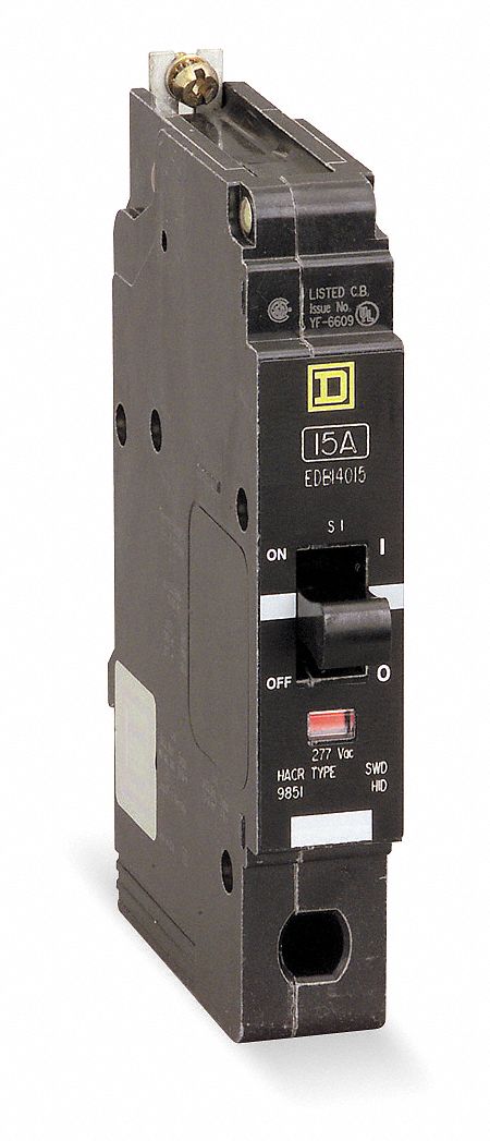 Circuit Breaker, Bolt On, EDB, 1Pole, 20A