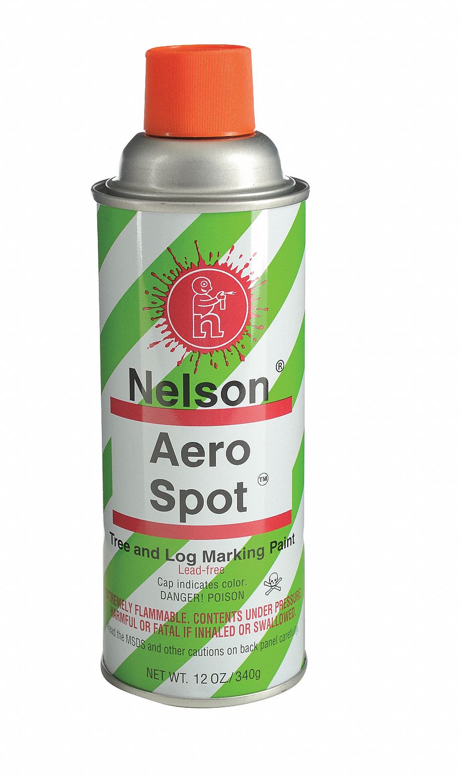 Tree Marking Paint, Orange, 12 oz.
