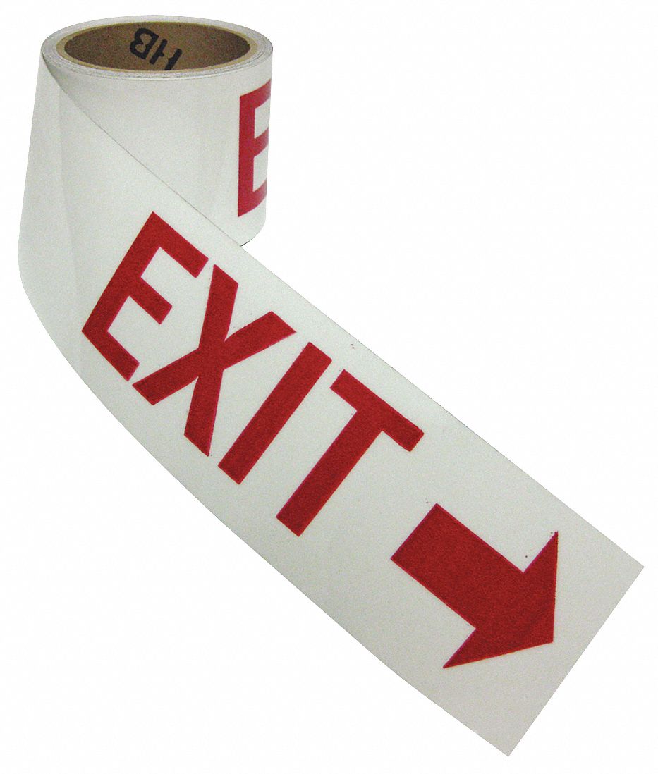 Marking Tape, Roll, 3In W, 45 ft. L