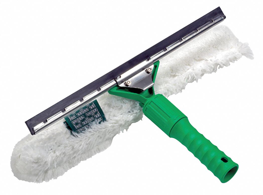 Squeegee, Green, 18 In. L, Rubber