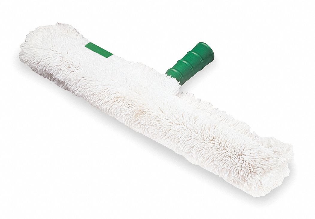 Window Washer, Plastic, 14 In.W, Green