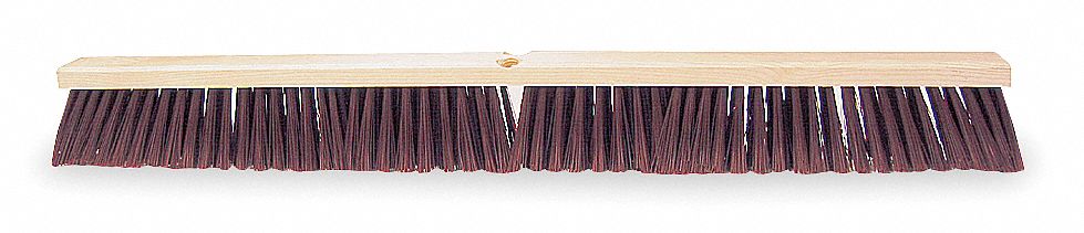 Push Broom, Maroon Synthetic, Garage
