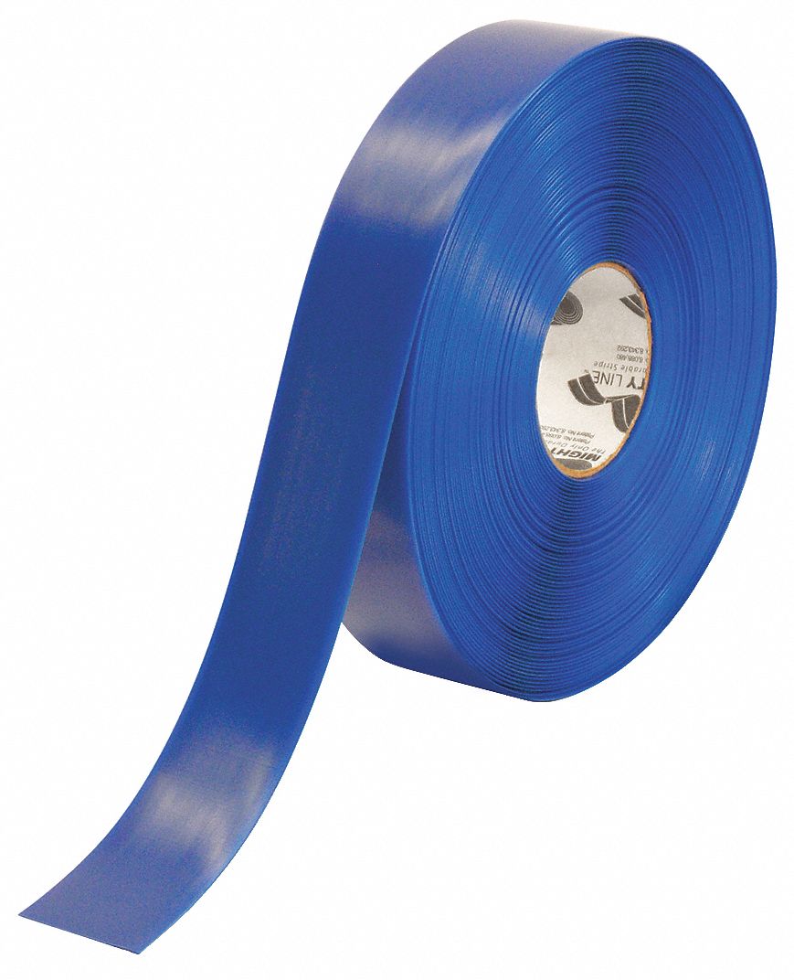 Floor Marking Tape, 2In W, 100 ft. L