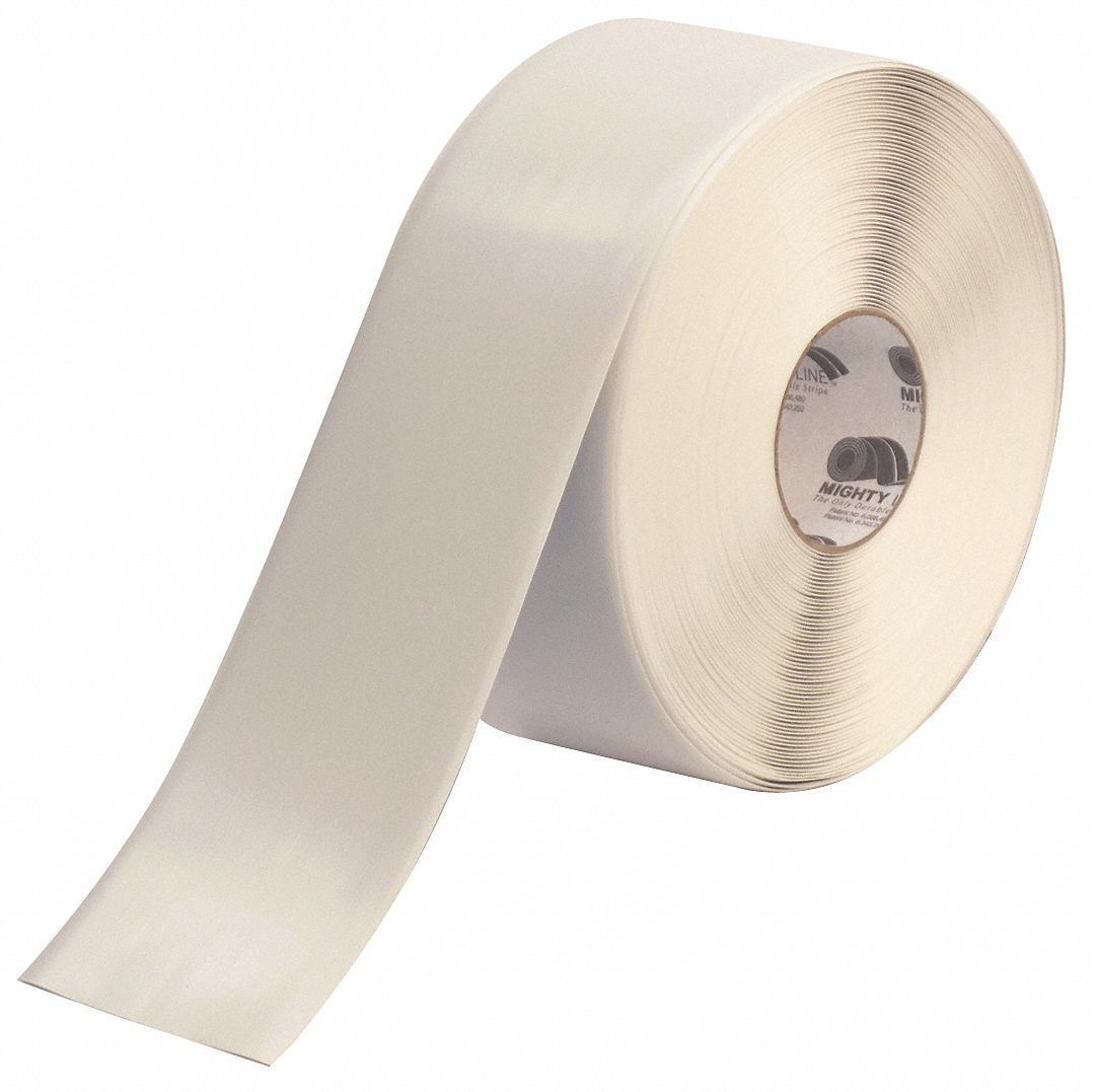 Floor Marking Tape, 4In W, 100 ft. L