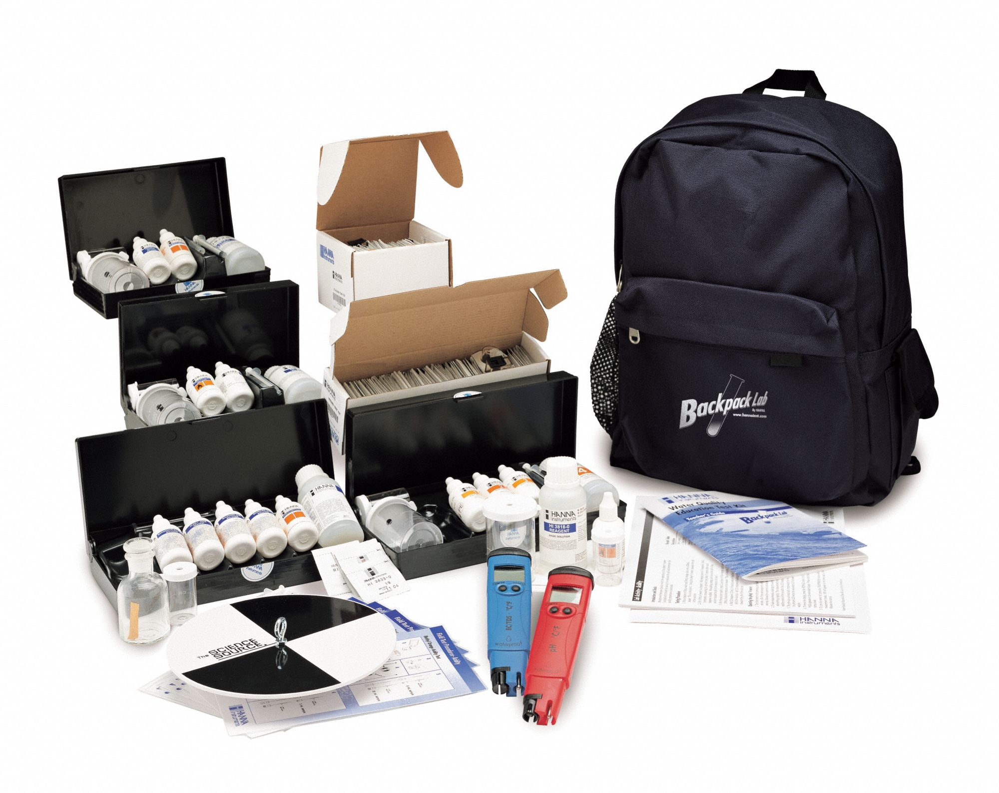 Backpack Lab, Chemical Test Kits