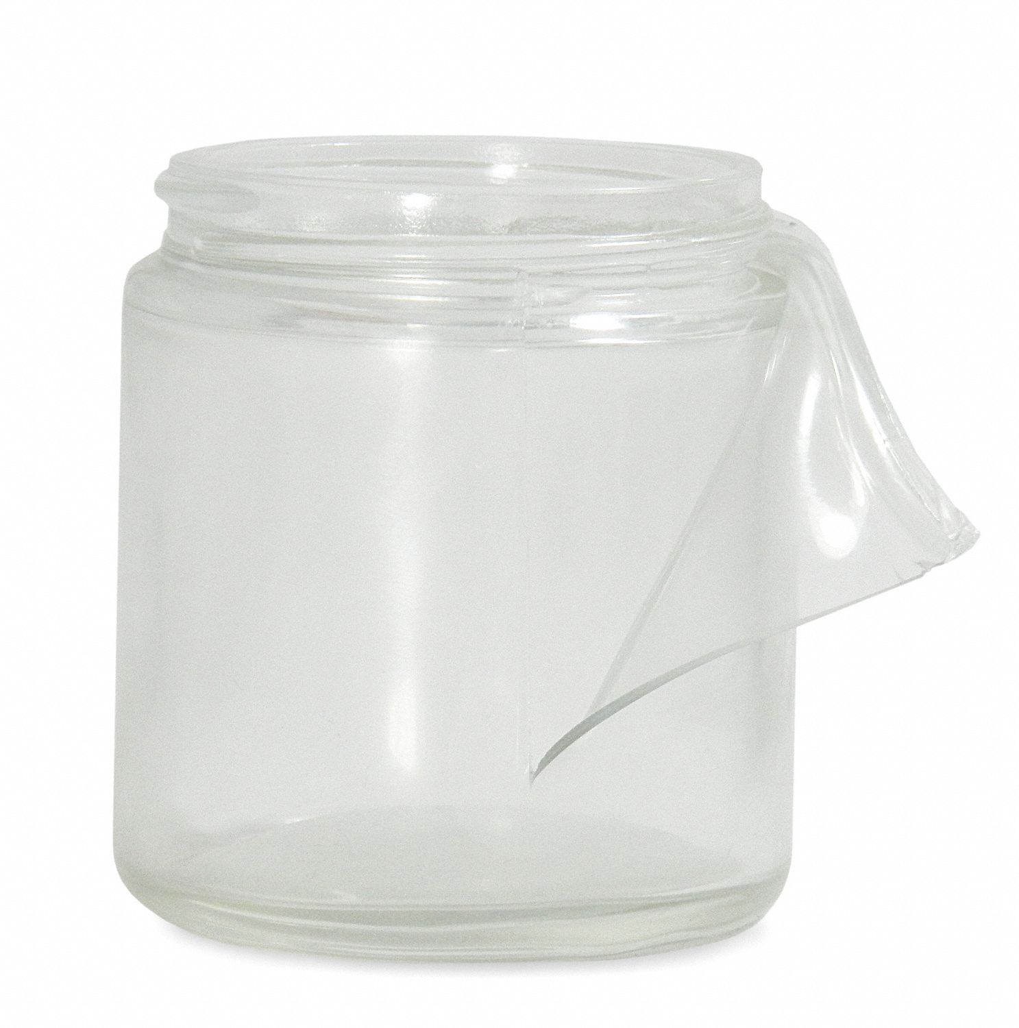 Bottle Safety Wide Mouth 8Oz Clear, PK24