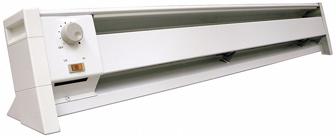 Electric Baseboard Htr, Convection, 120V, 