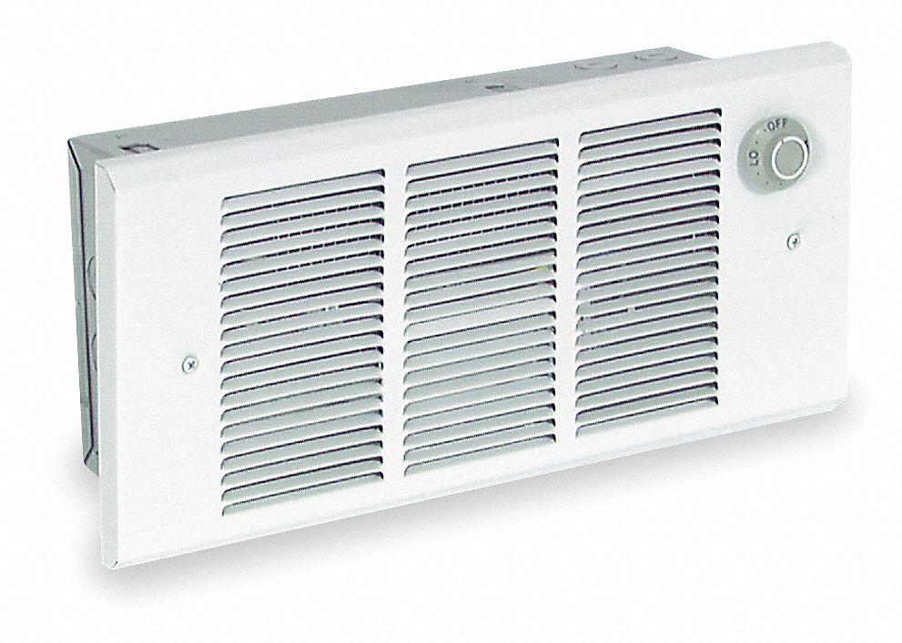 Commercial Electric Wall Heater, 120, Wht