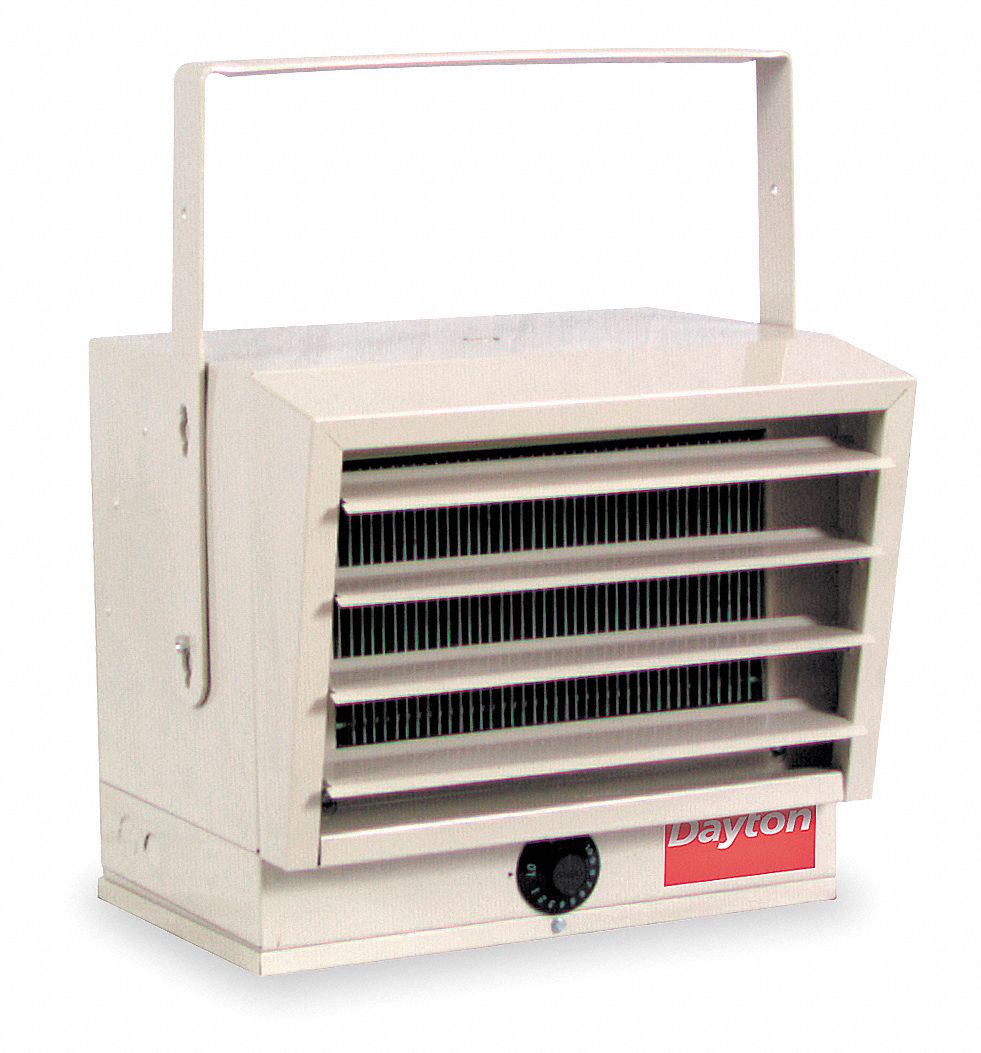 Electric Utility Heater, 5/4.1/3.3/2.5 kW