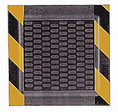 Happy Feet Grip Border Orange 2x3