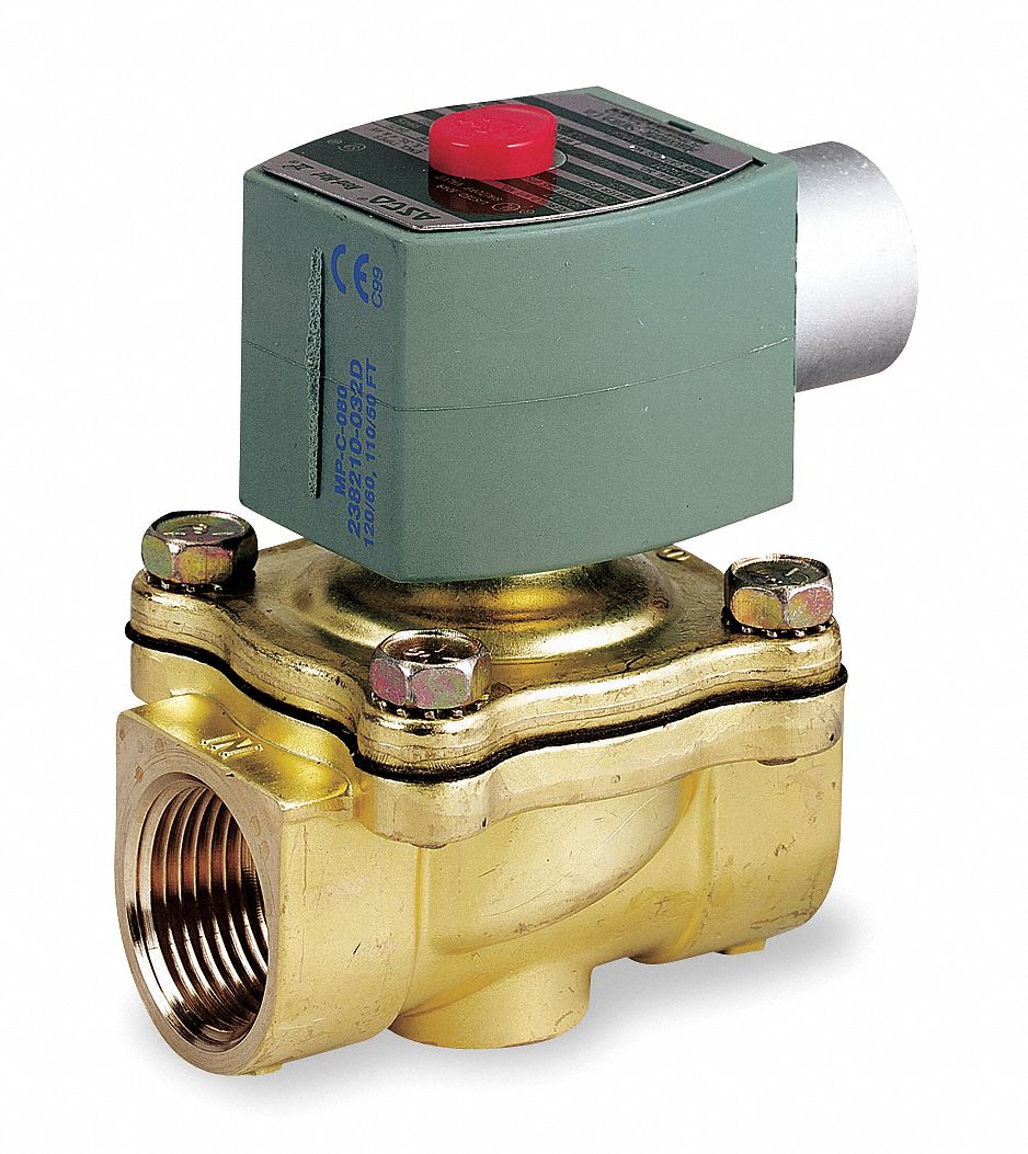 Solenoid Valve, 3/4 In, Orifice 3/4 In