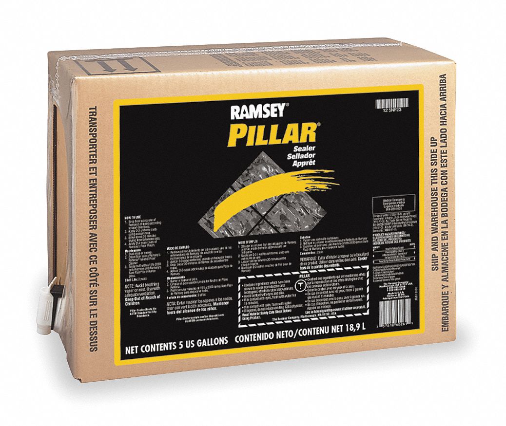 Floor Sealer, Low, 5 gal., Ready to Use
