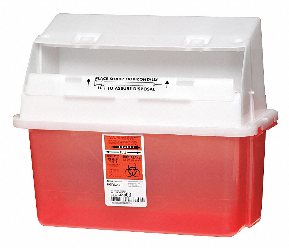 Sharps Container, 1.25 Gal., PK3