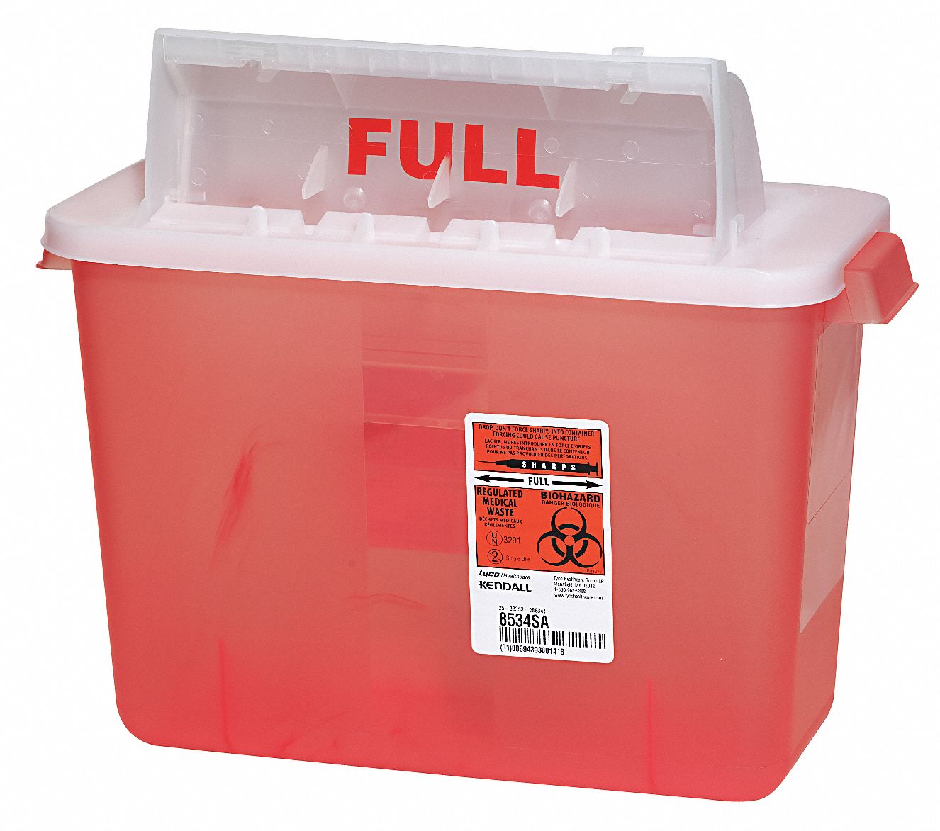 Sharps Container, 2 Gal., Sharpstar, PK2